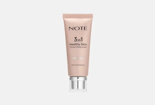 NOTE крем с тональным эффектом 3в1 увлажняющий д/здоровой кожи